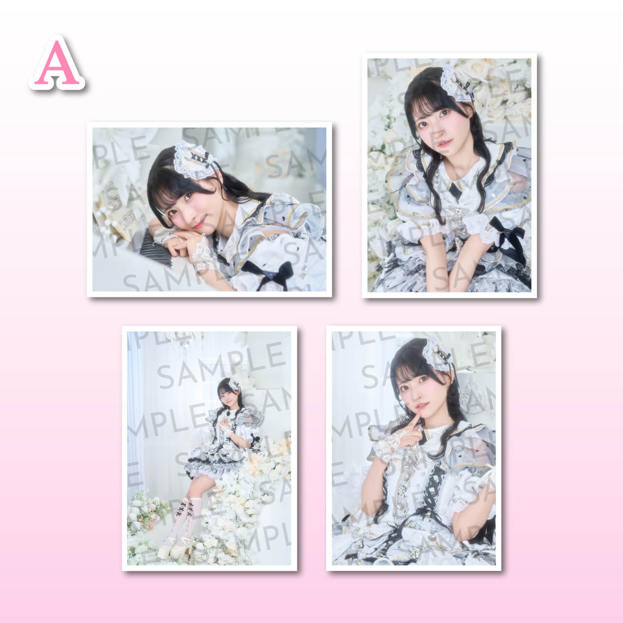 【小鳥遊るい生誕記念】生誕ブロマイド4種1セット（×3パターン）